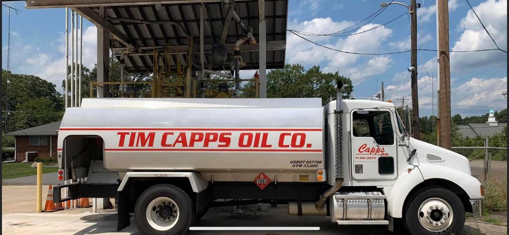 Fuel oil delivery nozzle in action